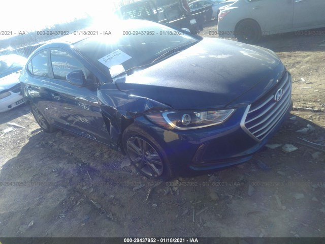 hyundai elantra 2018 5npd84lf4jh283198