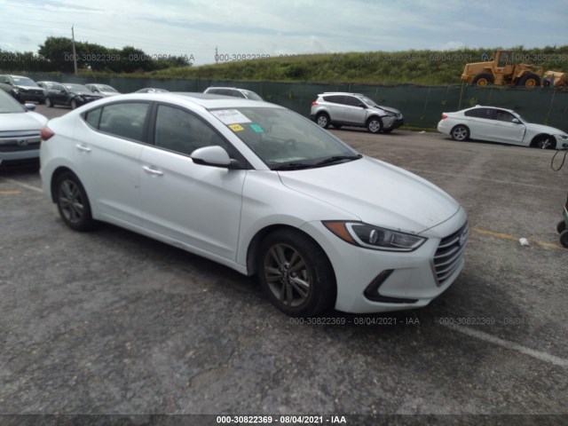 hyundai elantra 2018 5npd84lf4jh287381