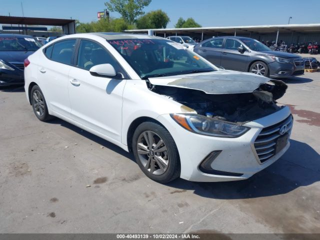 hyundai elantra 2018 5npd84lf4jh288370