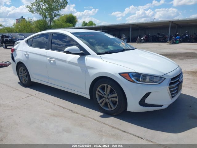 hyundai elantra 2018 5npd84lf4jh297358