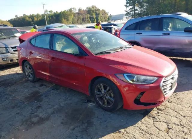 hyundai elantra 2018 5npd84lf4jh301585