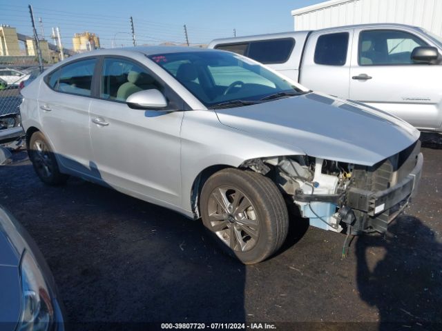 hyundai elantra 2018 5npd84lf4jh307371