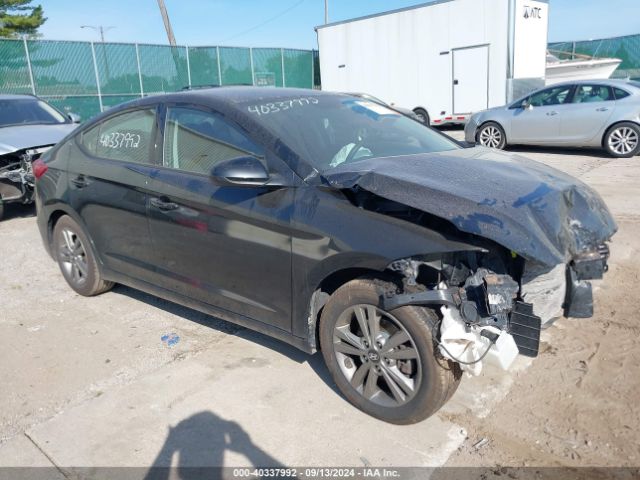 hyundai elantra 2018 5npd84lf4jh307483