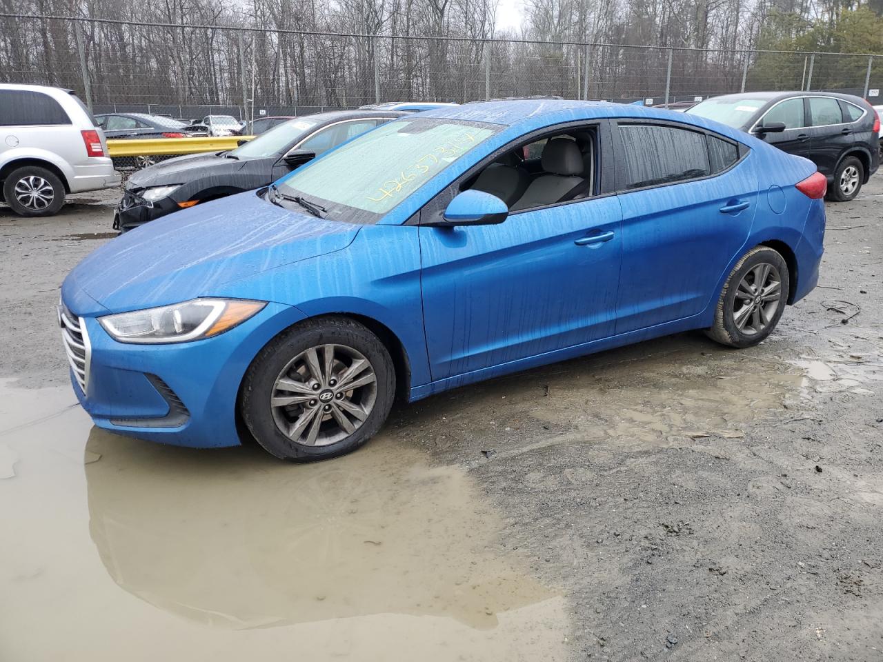 hyundai elantra 2018 5npd84lf4jh308939