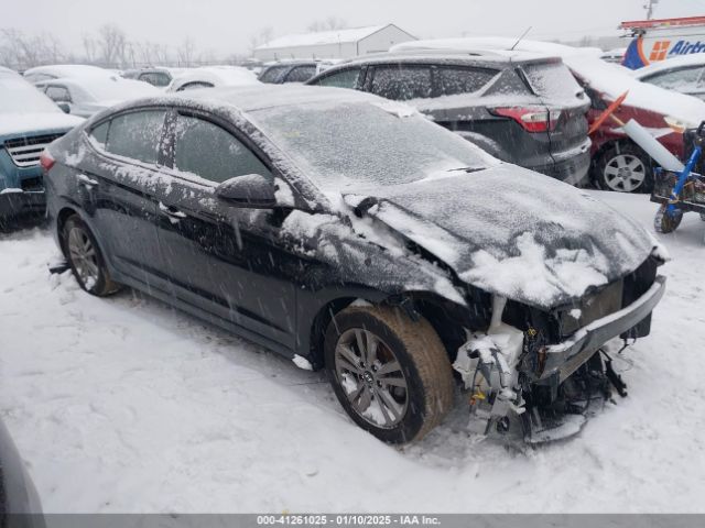 hyundai elantra 2018 5npd84lf4jh316538