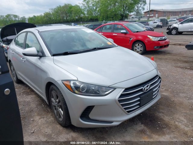 hyundai elantra 2018 5npd84lf4jh319343