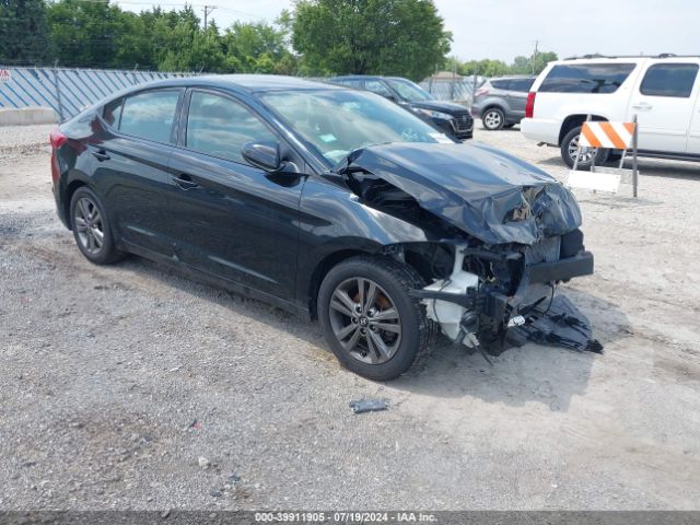 hyundai elantra 2018 5npd84lf4jh319729