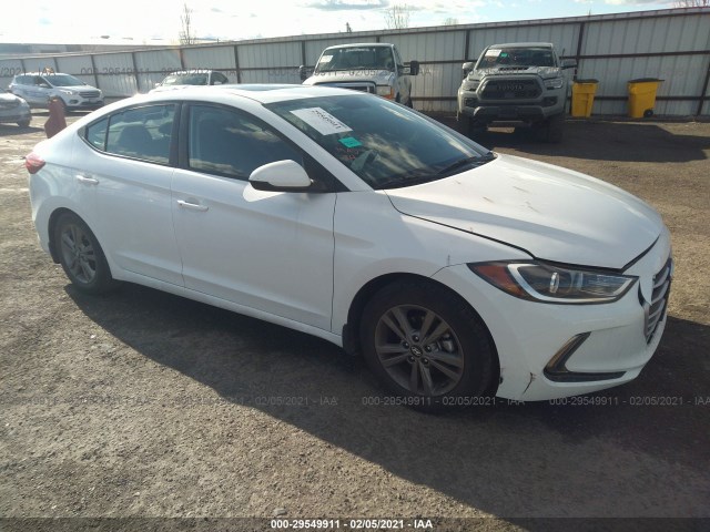 hyundai elantra 2018 5npd84lf4jh329905