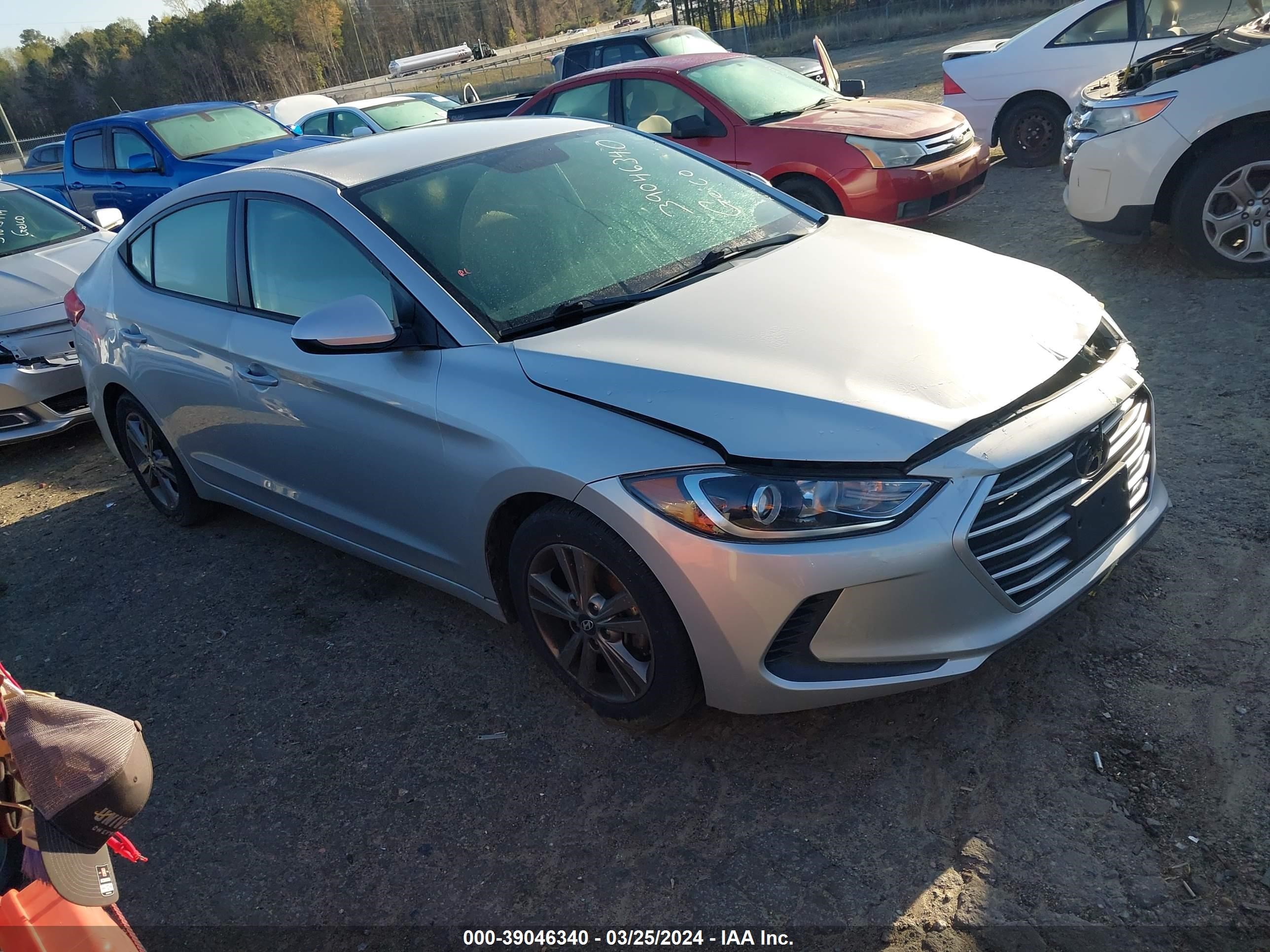 hyundai elantra 2018 5npd84lf4jh330665