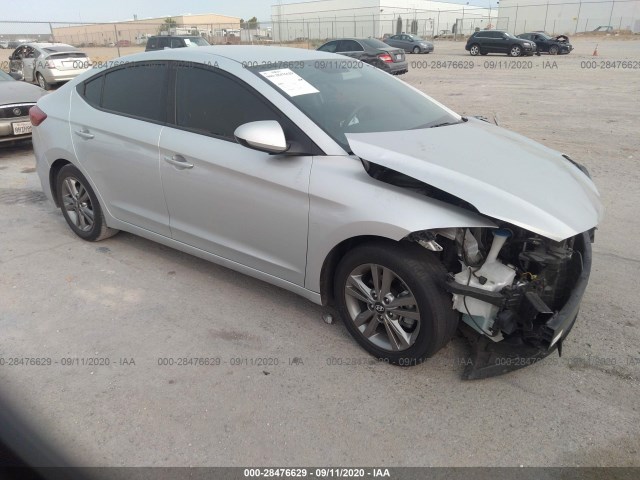 hyundai elantra 2018 5npd84lf4jh338605