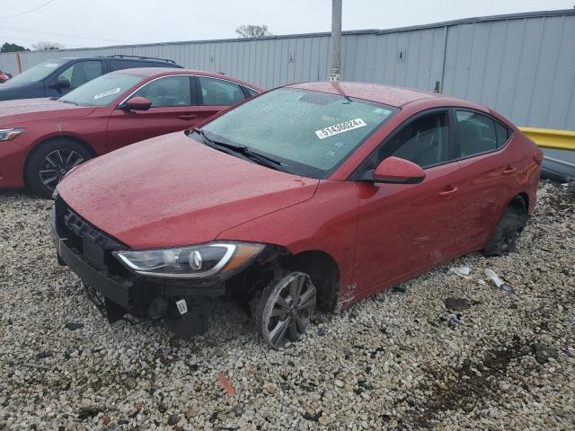 hyundai elantra 2018 5npd84lf4jh356330