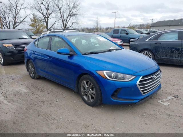 hyundai elantra 2018 5npd84lf4jh359308