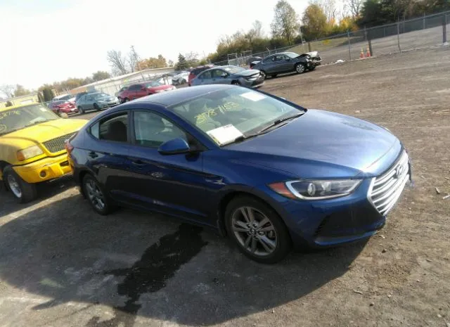 hyundai elantra 2018 5npd84lf4jh365383