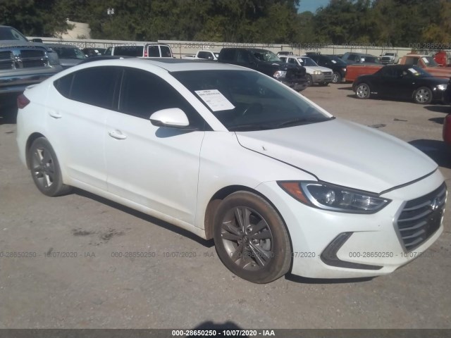 hyundai elantra 2018 5npd84lf4jh397315