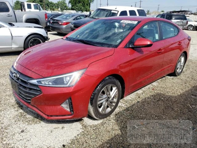 hyundai elantra 2019 5npd84lf4kh407519