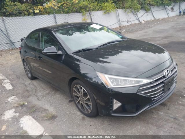 hyundai elantra 2019 5npd84lf4kh409562