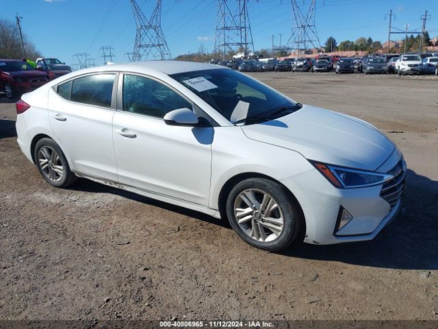 hyundai elantra 2019 5npd84lf4kh418293