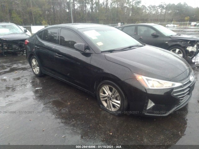 hyundai elantra 2019 5npd84lf4kh418374