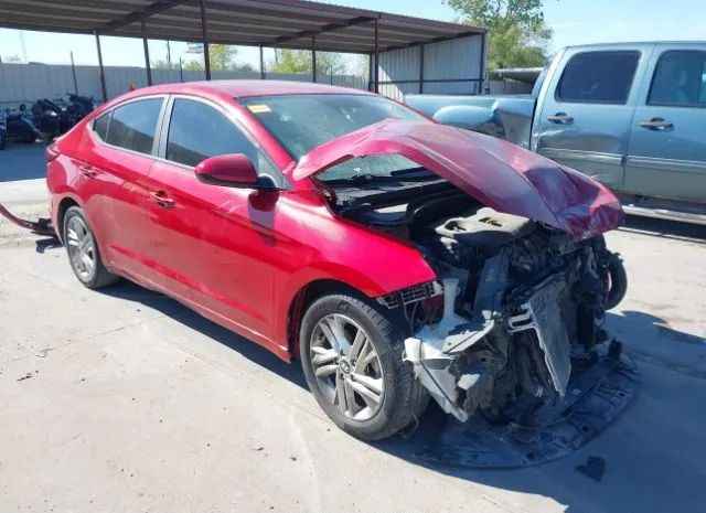 hyundai elantra 2019 5npd84lf4kh443498