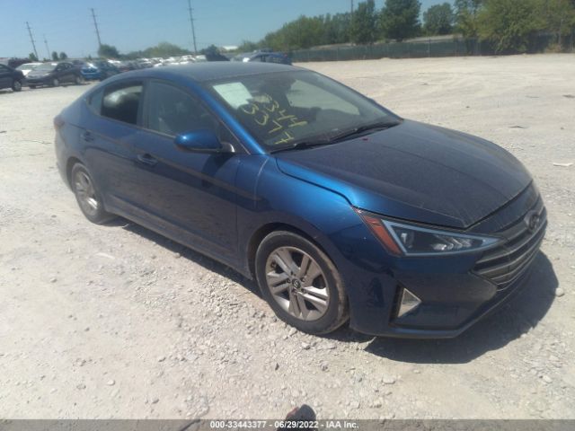 hyundai elantra 2019 5npd84lf4kh472161