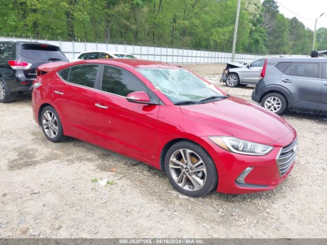 hyundai elantra 2017 5npd84lf5hh016646