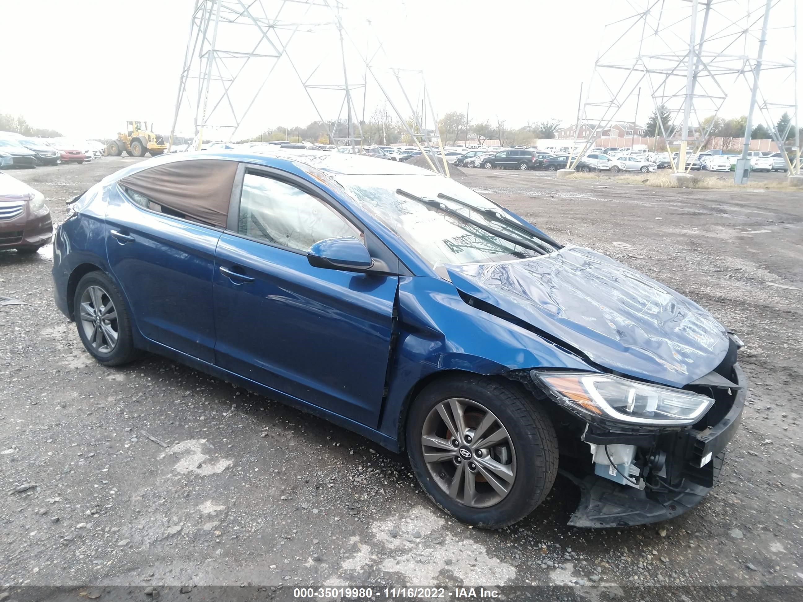 hyundai elantra 2017 5npd84lf5hh033267