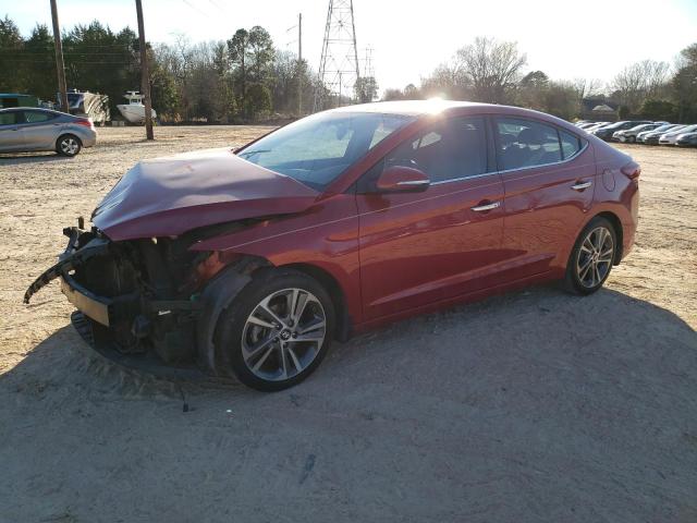 hyundai elantra se 2017 5npd84lf5hh104774