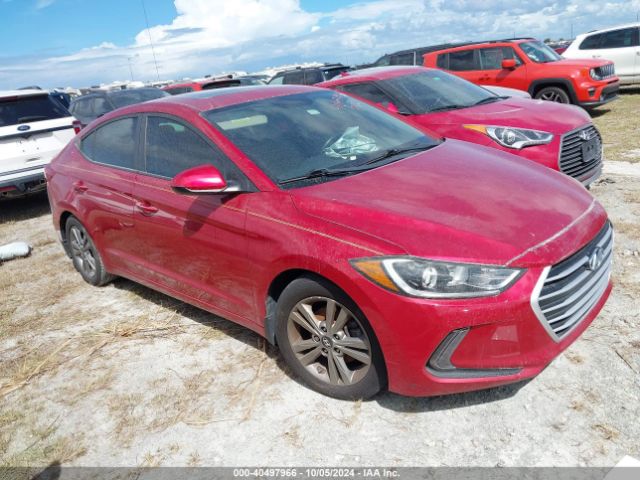 hyundai elantra 2017 5npd84lf5hh150878