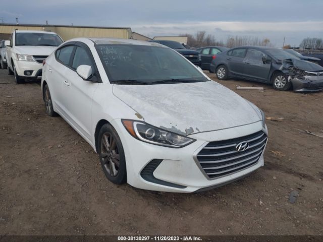 hyundai elantra 2018 5npd84lf5jh216495