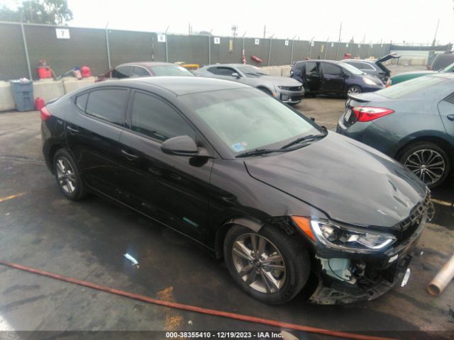 hyundai elantra 2018 5npd84lf5jh222801