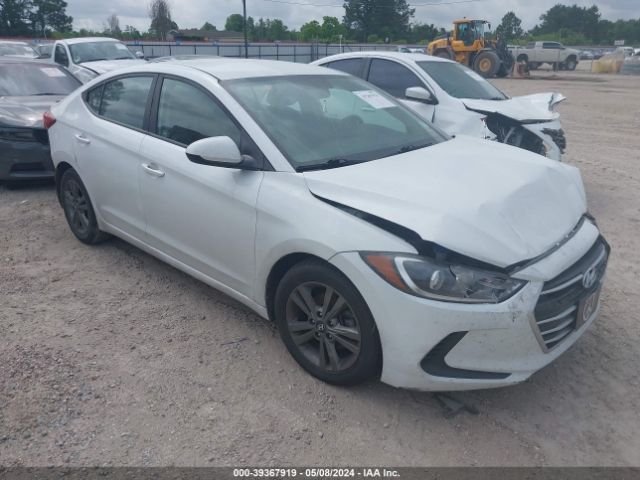 hyundai elantra 2018 5npd84lf5jh243258