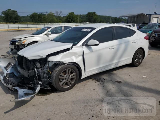 hyundai elantra 2018 5npd84lf5jh246791