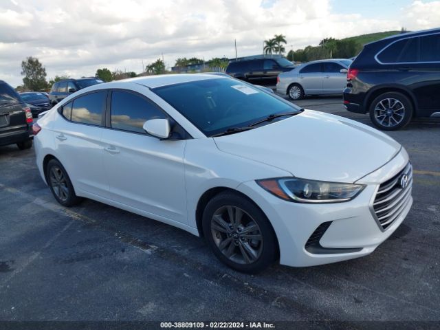 hyundai elantra 2018 5npd84lf5jh254227