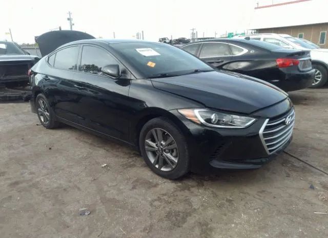 hyundai elantra 2018 5npd84lf5jh261470