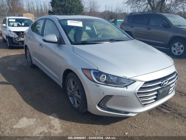 hyundai elantra 2018 5npd84lf5jh270315