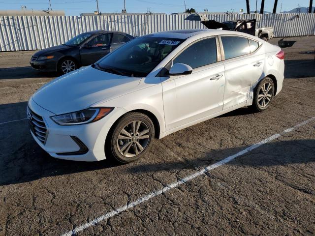 hyundai elantra 2018 5npd84lf5jh291438