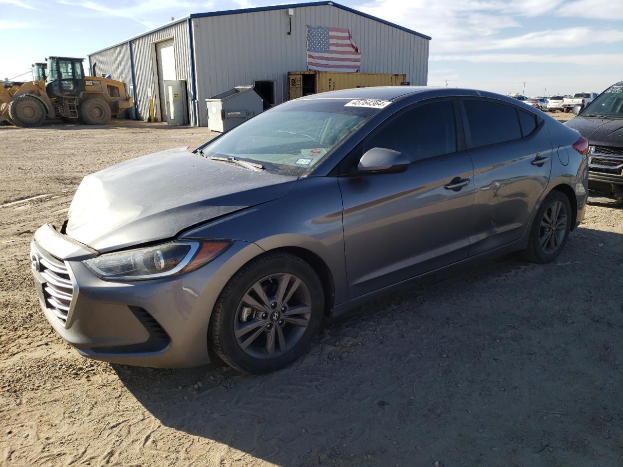 hyundai elantra 2018 5npd84lf5jh291472