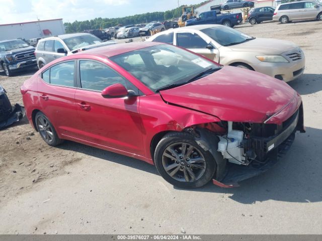 hyundai elantra 2018 5npd84lf5jh295795