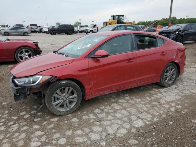 hyundai elantra 2018 5npd84lf5jh296915