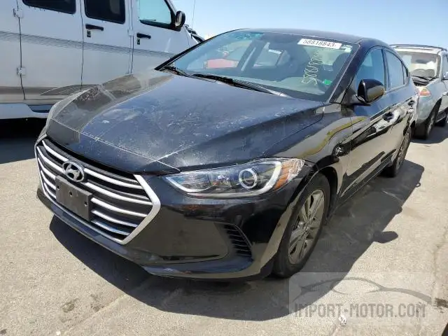 hyundai elantra 2018 5npd84lf5jh297045