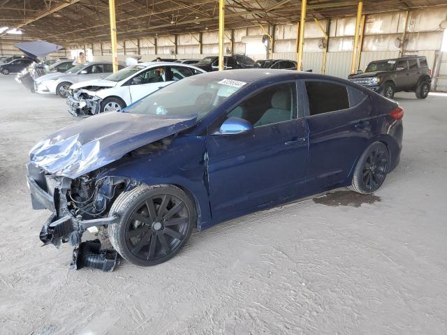 hyundai elantra 2018 5npd84lf5jh299412