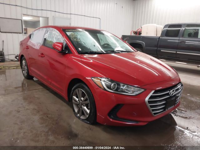 hyundai elantra 2018 5npd84lf5jh314524