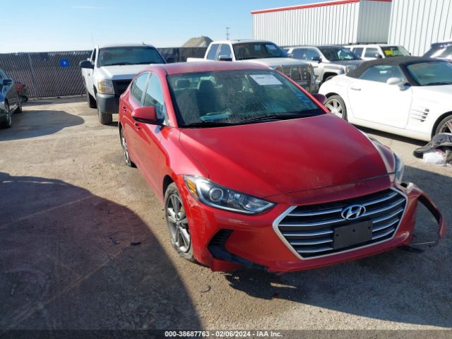 hyundai elantra 2018 5npd84lf5jh322087