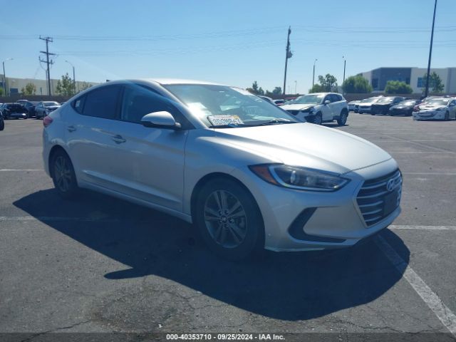 hyundai elantra 2018 5npd84lf5jh345630