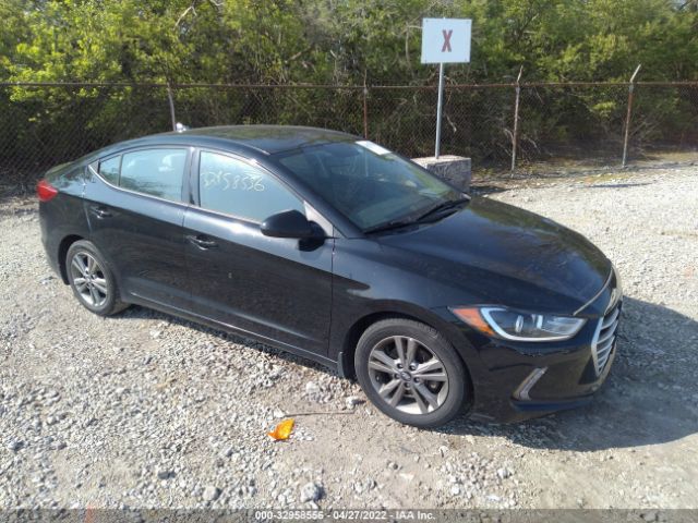 hyundai elantra 2018 5npd84lf5jh347247