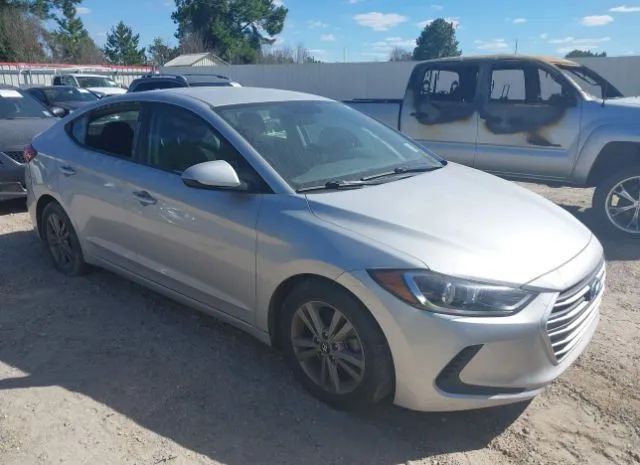 hyundai elantra 2018 5npd84lf5jh353985