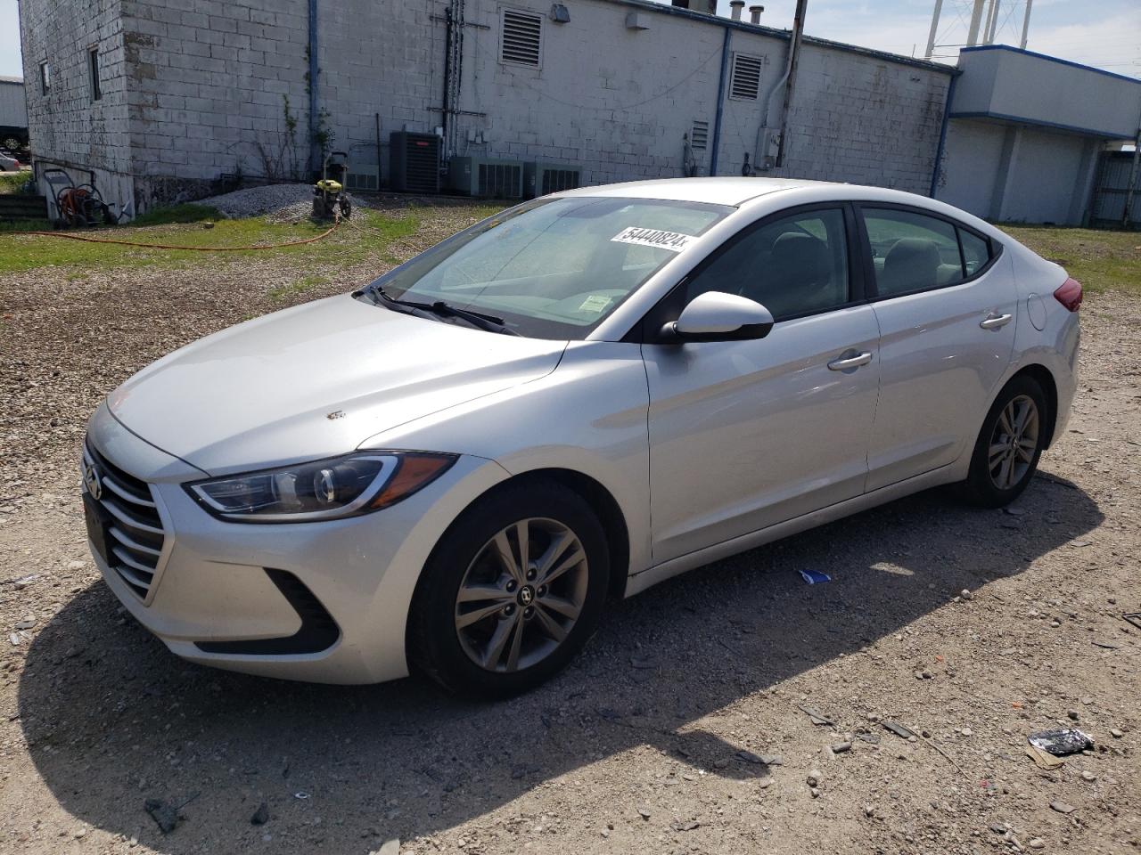 hyundai elantra 2018 5npd84lf5jh355476