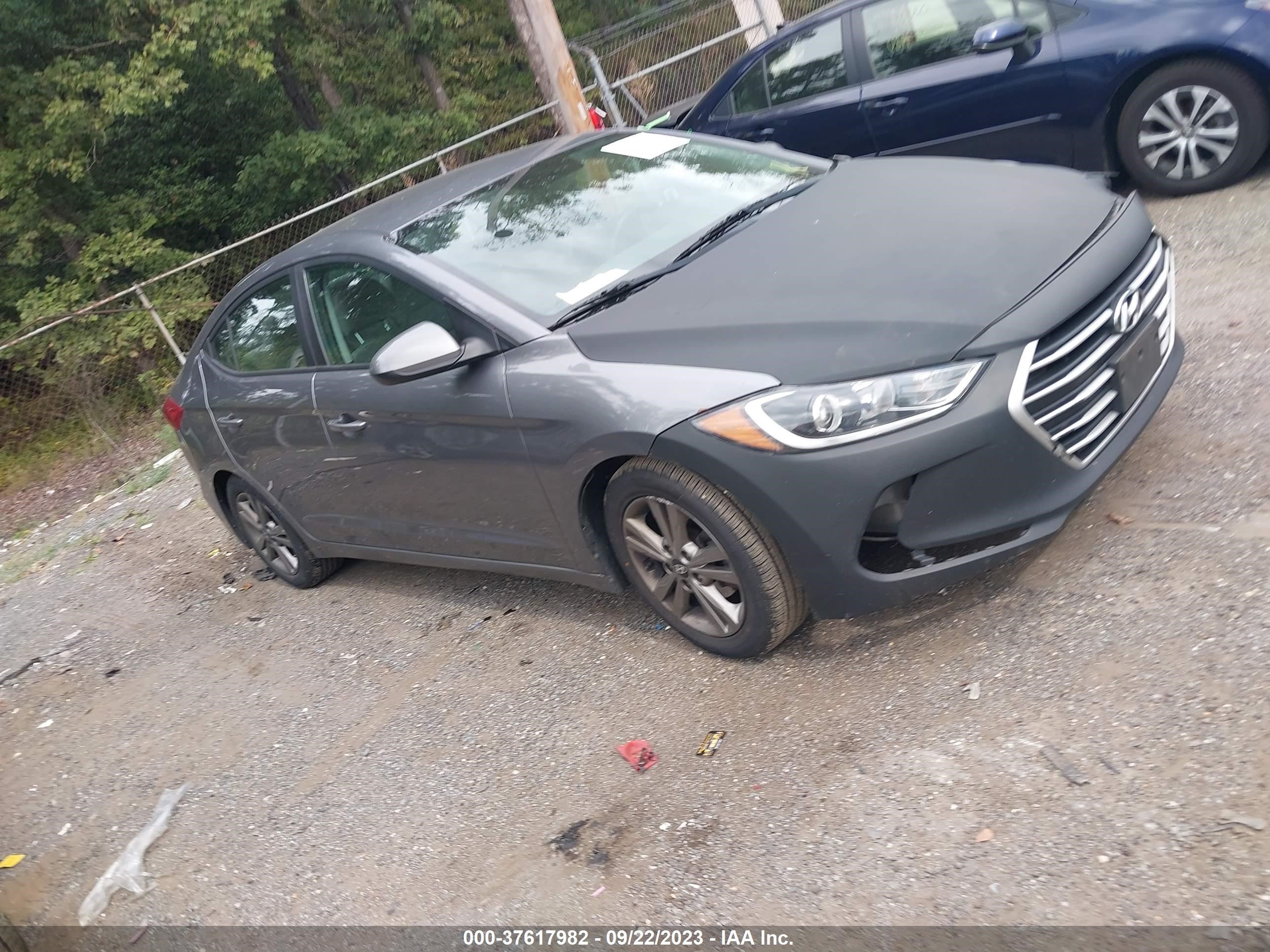 hyundai elantra 2018 5npd84lf5jh357695