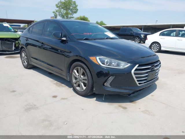 hyundai elantra 2018 5npd84lf5jh357874