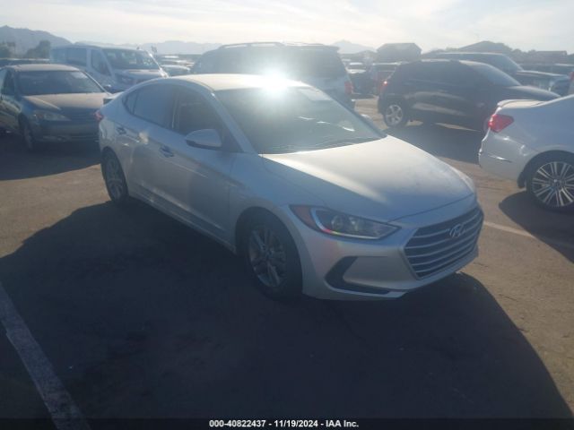 hyundai elantra 2018 5npd84lf5jh378983